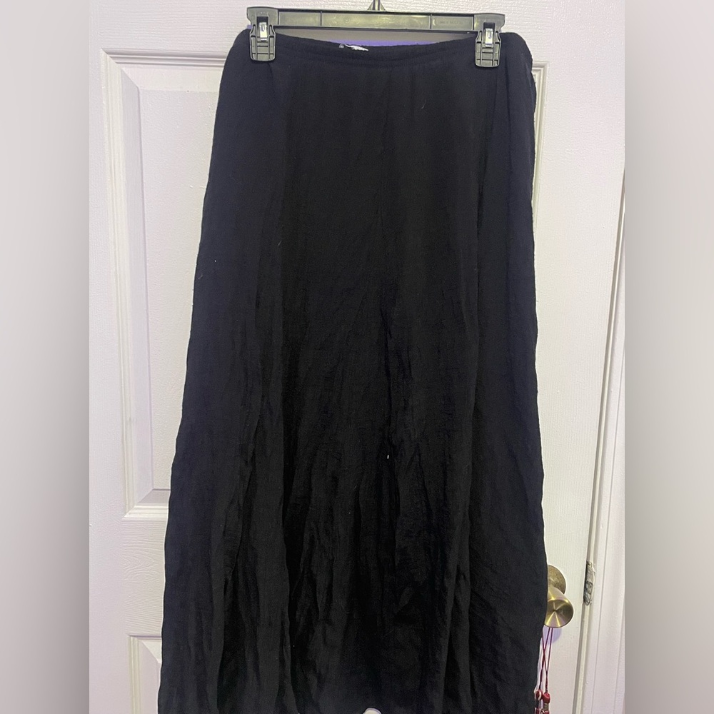 New Direction long black women’s skirt